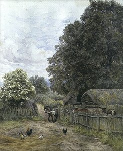 Çiftlik Bahçesi by Helen Allingham