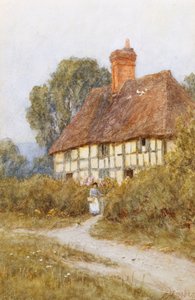 Alışverişe gitmek by Helen Allingham