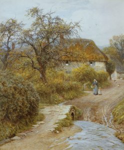 Tepe Çiftliği, Symondsbury, Dorset by Helen Allingham
