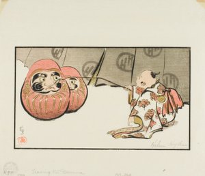 Daruma alay by Helen Hyde