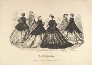 Altı Kadın Açık Havada, No. 676, La Elegancia