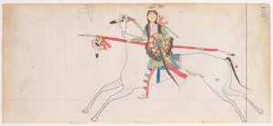Otoportre, ca. 1880. by Henderson Ledger Artist A.