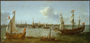Amsterdam yakınlarındaki Ij