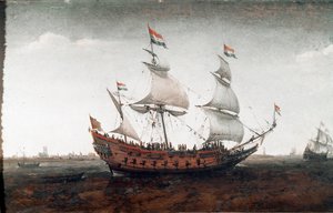 Derin denizde Hollanda gemisi (Resim
