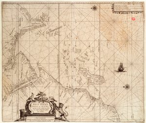 Afrika, Hindistan ve Sri Lanka Haritası, yaklaşık 1680 (baskı) by Hendrick Doncker