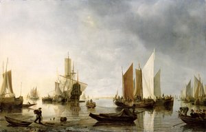 Demirli Gemilerle Liman, 1655-60 by Hendrick Dubbels