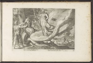 Cadmus ejderhanın dişlerini ekiyor Ovid