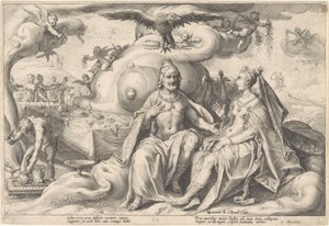 Jüpiter ve Juno arasındaki tartışma Ovid