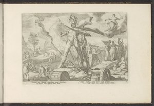 Demir Çağı Ovid'in Metamorfozları (dizi başlığı) P. Ovid Naso'nun yeniden yaratımları (dizi başlığı) by Hendrick Goltzius (workshop of)