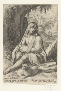 Hazreti Yahya by Hendrick Goltzius (workshop of)