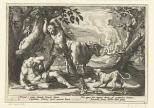 Mercurius doodt Argus Ovid
