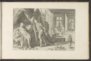 Herses kamerasında Mercurius Ovid
