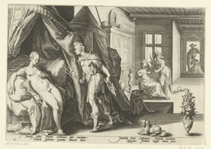 Herses kamerasında Mercurius Ovid