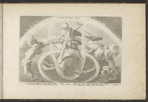 Kaosta Düzen Dört elementin yaratılması Ovidi Metam. kitap ben (nesne üzerindeki başlık) Ovid