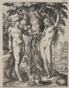 "Fyrkarli değil" by Hendrick Goltzius