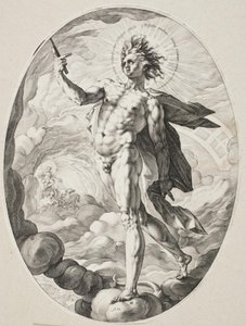 Apollon by Hendrick Goltzius