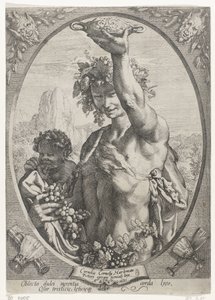 Baküs by Hendrick Goltzius