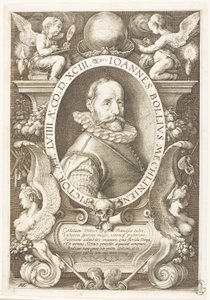 Bol, Hans (1534-1593) Malines ressamı, 1591'den Amsterdam'da by Hendrick Goltzius