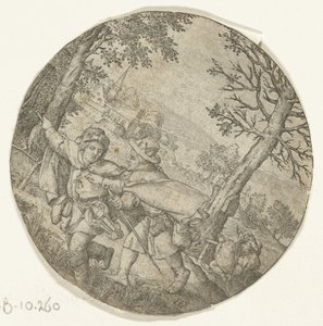 Kör körü yönetir by Hendrick Goltzius