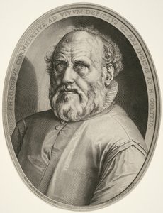 Dirck Volckertsz. Coornhert (çerçevesiz) by Hendrick Goltzius