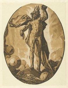 Helios (Ölüm) Tanrılar ve Tanrıçalar (dizi adı) by Hendrick Goltzius