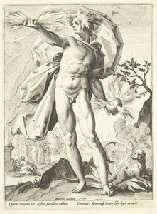 ild (Ateş) by Hendrick Goltzius