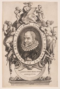 John Stradanus by Hendrick Goltzius