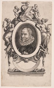 John Stradanus by Hendrick Goltzius