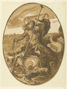 okyanus Tanrılar ve Tanrıçalar (dizi adı) by Hendrick Goltzius