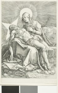 Meryemana resmi by Hendrick Goltzius