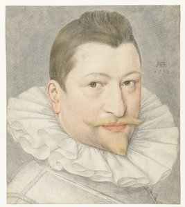 Johannes Sadeler I'in Portresi by Hendrick Goltzius