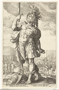 Publius Horatius De Romeinse holden (dizi adı) by Hendrick Goltzius