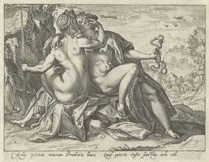 Adalet ve İhtiyat (Justitia / Prudentia) Birleşik Erdemler (dizi başlığı)