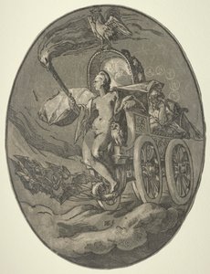 Yedi Tanrı: Nox (Gece) by Hendrick Goltzius