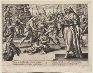 Aziz James Az by Hendrick Goltzius