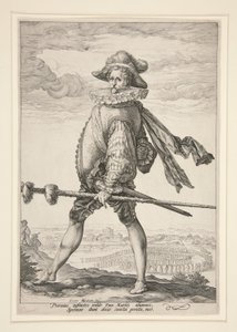 Piyade Kaptanı by Hendrick Goltzius