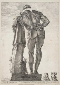 Farnese Herkül by Hendrick Goltzius