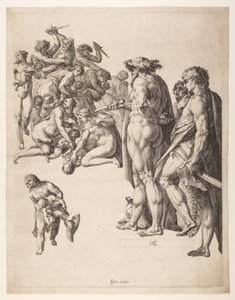 Masumların Katliamı by Hendrick Goltzius