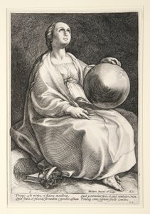 Dokuz İlham Perisi by Hendrick Goltzius