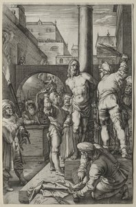 Tutku: Kırbaçlanma by Hendrick Goltzius