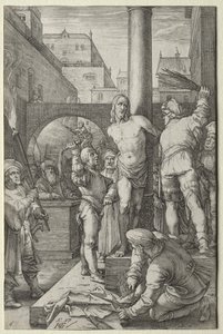 Tutku: Kırbaçlanma by Hendrick Goltzius