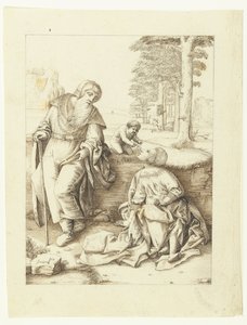 Kutsal Aile by Hendrick Hondius (I)
