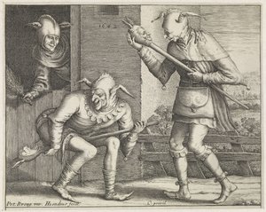 üç aptal Çılgın (dizi adı) by Hendrick Hondius (I)