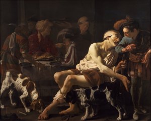Zengin Adam ve Fakir Lazarus, 1625