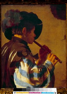 Patre flüt çalıyor. Hendrik Ter Brugghen