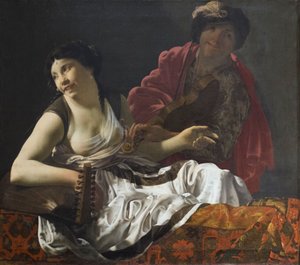 Düet, Henrick Ter Bruggen (tuval üzerine yağlı boya)