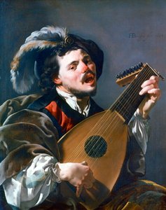 Ud Oynayan Adam, 1624