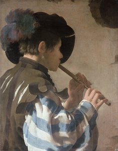 Bir Fife Oynayan Knave by Hendrick ter Brugghen