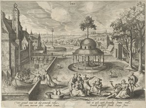 Bahar Ver (nesne üzerindeki başlık) Dört Mevsim (dizi adı) by Hendrick van Schoel