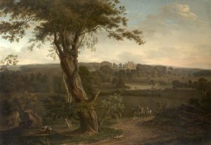 Wollaton Hall Parkı, Nottingham, 1795